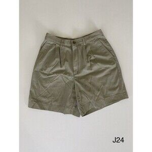 Eddie Bauer Womens Bermuda Shorts Sz 14‎ Khaki Stretch
